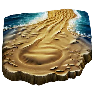 Sand And Water Interface PNG Orj73 PNG