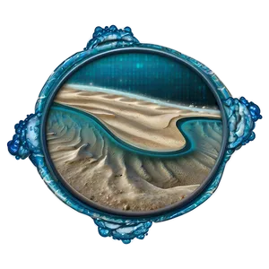 Sand And Water Interface PNG Rkb PNG