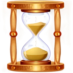 Sand Clock Hourglass PNG Qvu1