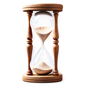 Sand Clock Hourglass PNG Yon