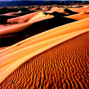 Sand Dunes And Riverbed PNG 06292024