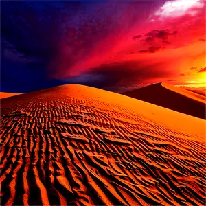 Sand Dunes And Sunset Colors PNG Uxa80