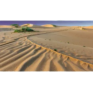 Sand Dunes And Vehicle Tracks PNG Mbb92 PNG
