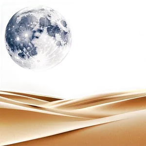 Sand Dunes In Moonlight Png 06292024 PNG image