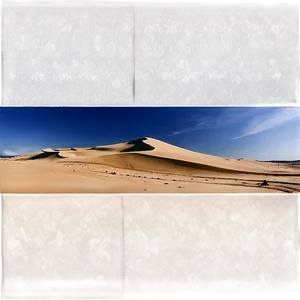 Sand Dunes Panoramic View PNG Qlg45 PNG