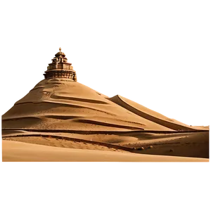 Sand Dunes With Ancient Ruins PNG Rbx42 PNG