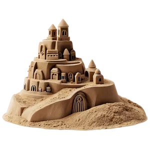 Sand Sculpture PNG 05242024