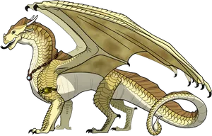 Sand Wing Dragon Wings Of Fire PNG image