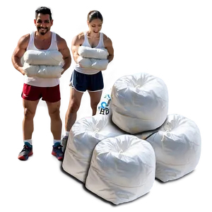 Sandbags For Athletic Training PNG 06282024