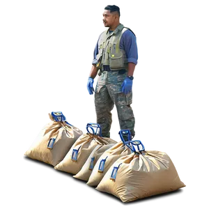 Sandbags For Vehicle Traction PNG Sjr51 PNG