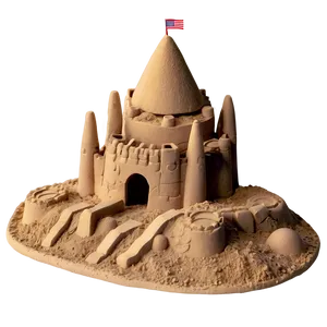 Sandcastle Building PNG 39
