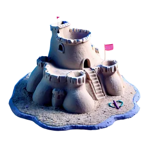 Sandcastle By The Sea PNG 52
