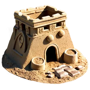 Sandcastle For Kids PNG Cdm