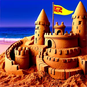 Sandcastle Masterpiece PNG 06212024