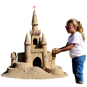 Sandcastle Sculpture PNG 57 PNG