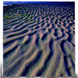 Sandy Beach Sunset PNG Kbv