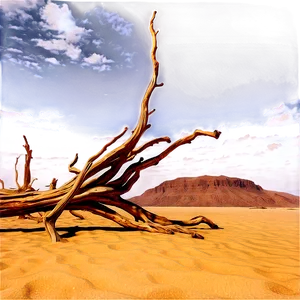 Sandy Desert Mirage PNG 06242024