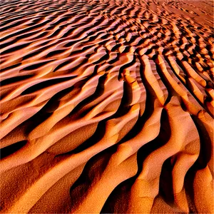 Sandy Dunes Wind Patterns PNG 06242024