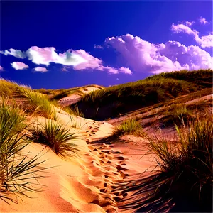 Sandy Path Through Dunes PNG Mvw23 PNG