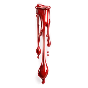 Sanguine Splashes: Blood Dripping Effect PNG 04302024