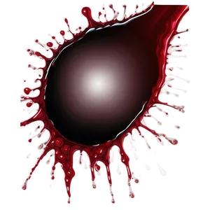 Sanguine Stains: Blood Spot Vector PNG Ihf