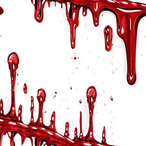 Sanguine Stream: Blood Drip Vector PNG 20