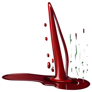 Sanguine Stream: Blood Drip Vector PNG Yam