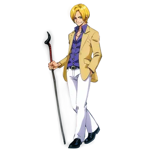 Sanji Black Leg Style PNG 05212024