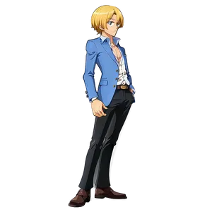 Sanji Black Leg Style PNG 05212024 PNG