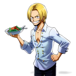 Sanji Cooking Chef PNG Ohd PNG