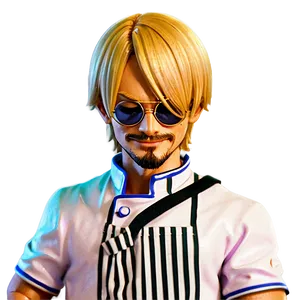 Sanji Cooking Chef PNG Xor88