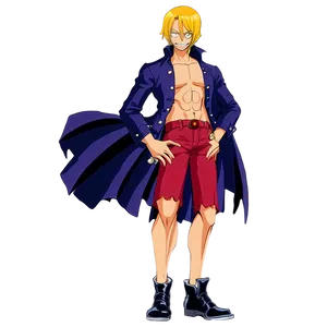 Sanji Diable Jambe Png 15 PNG image