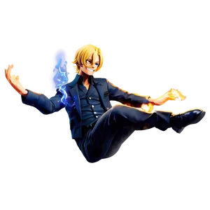 Sanji Fighting Pose PNG 05212024 PNG