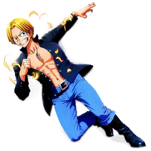 Sanji Fighting Pose PNG 65 PNG