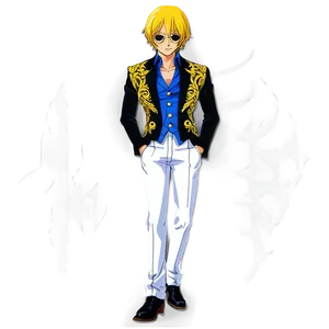 Sanji Germa 66 Suit PNG Gub