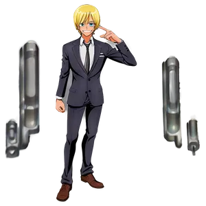 Sanji Germa 66 Suit Png Rwc44 PNG image