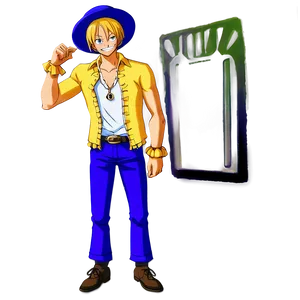 Sanji New World Look PNG Uct26 PNG