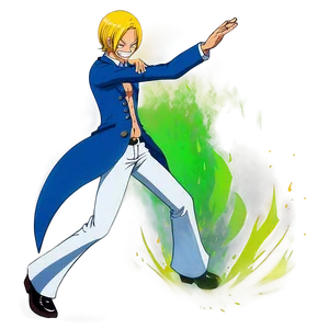 Sanji's Epic Entrance PNG 4 PNG