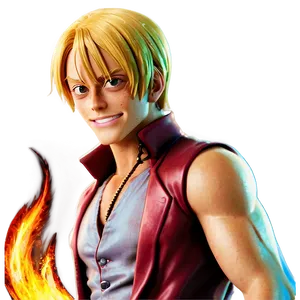 Sanji's Fiery Passion PNG 05212024