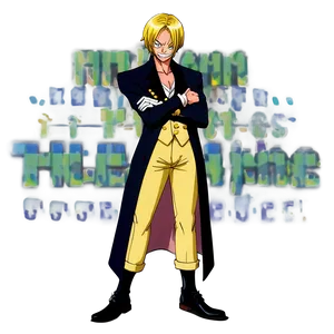 Sanji's Gentlemanly Duel Png 05212024 PNG image