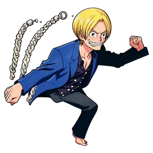 Sanji's Kick Of Love PNG Orf63 PNG