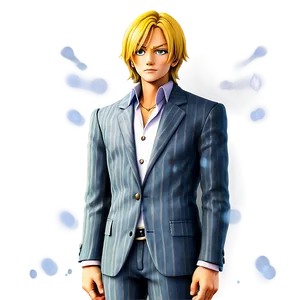 Sanji's Powerful Gaze PNG Xmb81