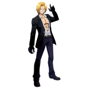 Sanji's Stealth Black Mode PNG 87