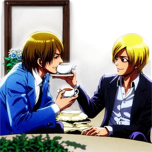 Sanji's Tea Party Infiltration Png 05212024 PNG image