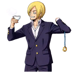 Sanji's Tea Party Infiltration PNG Qig65