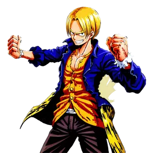 Sanji Vs. Luffy Duel PNG 05212024 PNG