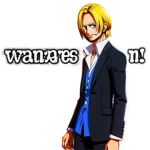 Sanji Wanted Poster PNG 29 PNG
