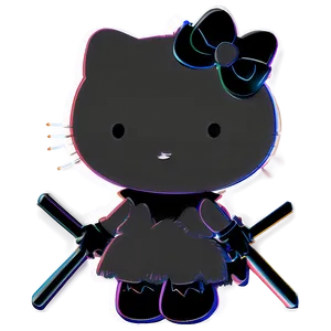 Sanrio Characters Silhouette Png Pcq PNG image
