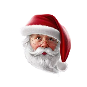 Santa Beard And Hat PNG Org