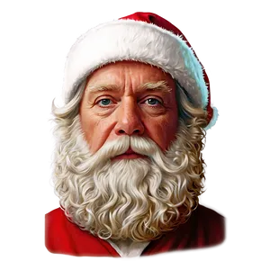 Santa Beard And Hat PNG Pjs87